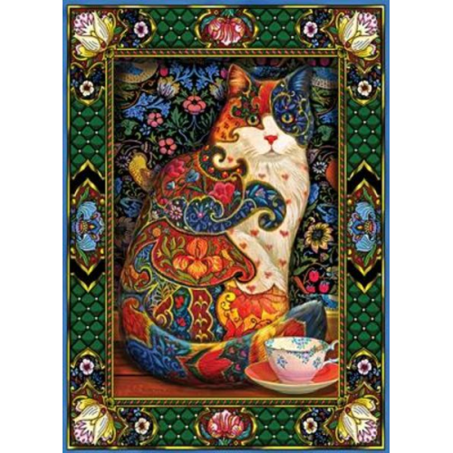 Painted Cat 1000-Piece Puzzle