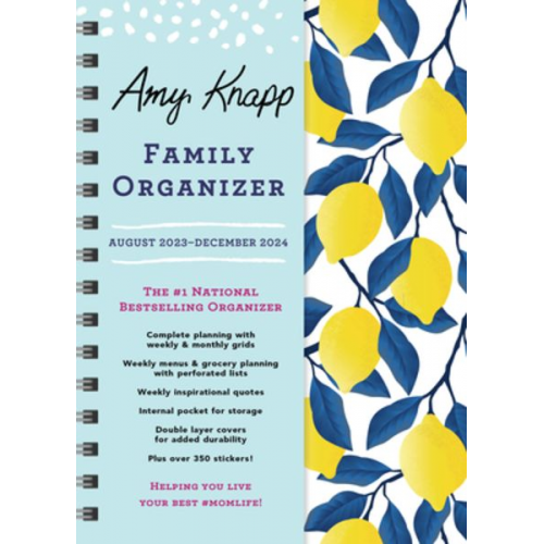 Amy Knapp - 2024 Amy Knapp's Family Organizer: August 2023 - December 2024