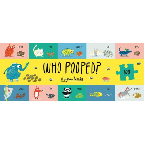 Who Pooped? 100 Piece Puzzle