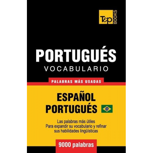 Andrey Taranov - Vocabulario Español-Portugués Brasilero - 9000 palabras más usadas