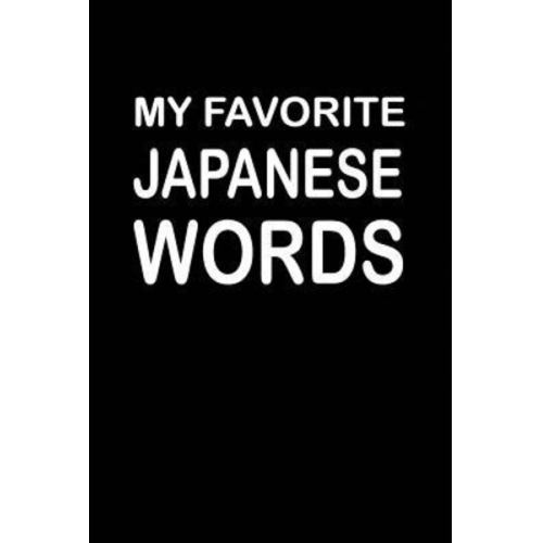 Cliffview Books - My Favorite Japanese Words