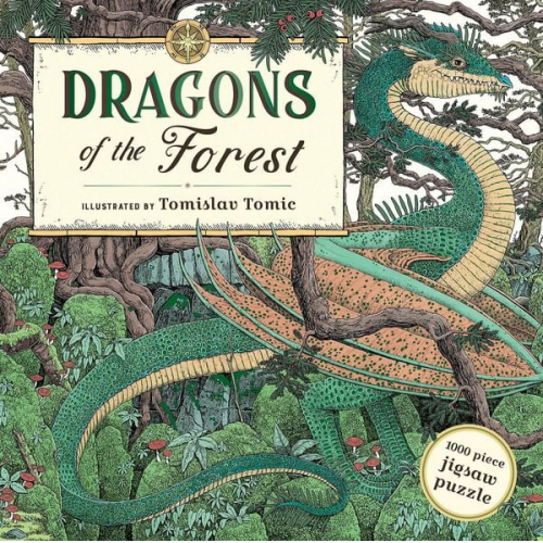 Dragons of the Forest. 1000 Piece Jigsaw Puzzle