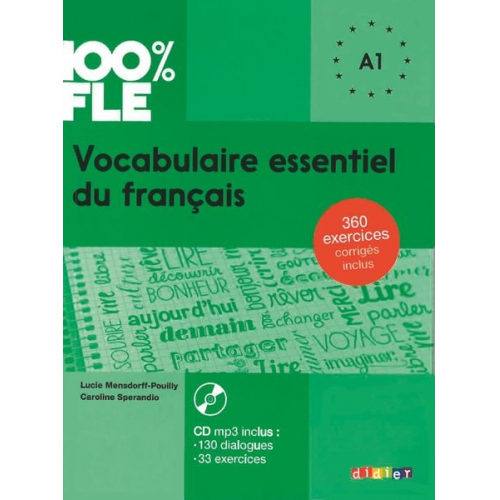 Lucie Mensdorff - Mensdorff, L: 100% FLE Vocabulaire essentiel du français A1