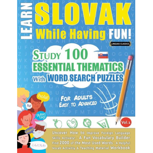 Linguas Classics - Learn Slovak While Having Fun! - For Adults