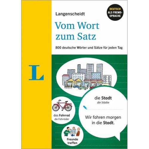 Langenscheidt Vom Wort zum Satz - Deutsch als Fremdsprache