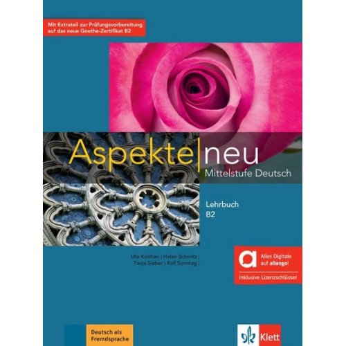 Aspekte neu B2 - Hybride Ausgabe allango. Lehrbuch inklusive Lizenzschlüssel allango (24 Monate)