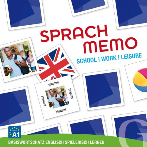 Sprachmemo Englisch: School / Work / Leisure (Spiel)