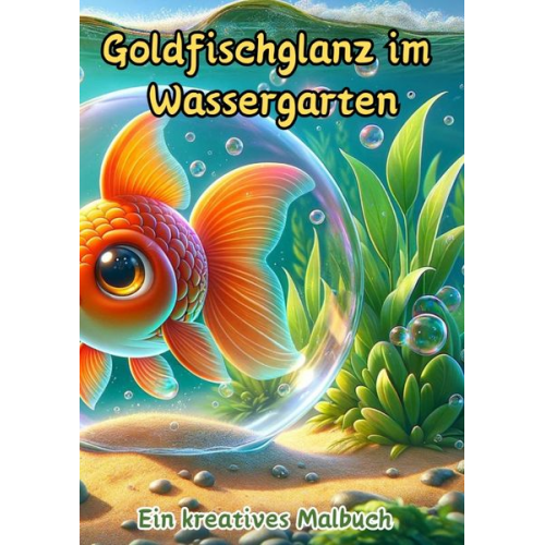 Maxi Pinselzauber - Goldfischglanz im Wassergarten