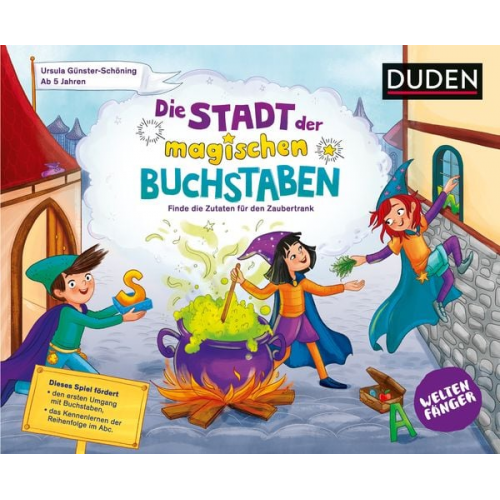 Weltenfänger: Die Stadt der magischen Buchstaben (Kinderspiel)