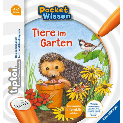 Ravensburger - tiptoi Tiere im Garten