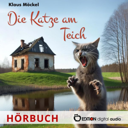 Klaus Möckel - Die Katze am Teich