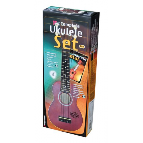 Volt Complete Ukulelen-Set, m. 1 Audio-CD, m. 1 Buch, m. 2 Beilage, 3 Teile