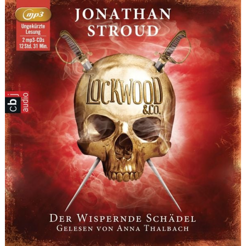 Jonathan Stroud - Der wispernde Schädel / Lockwood & Co. Band 2