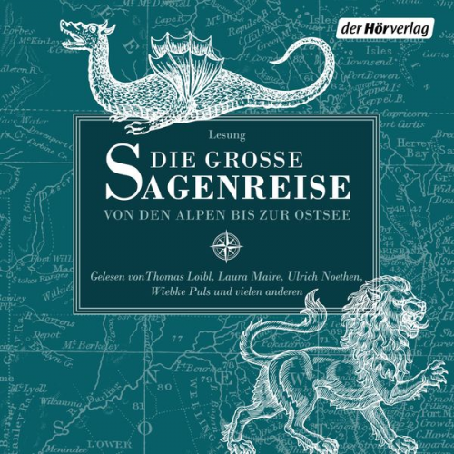 Ludwig Bechstein Brüder Grimm - Die große Sagenreise