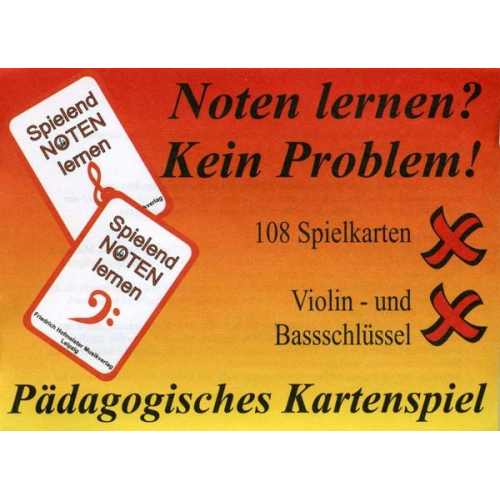 Kartenspiel "Spielend Noten lernen"