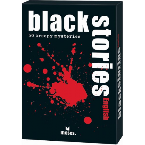 Verlag 00364 - Black Stories 1: englische Ausgabe