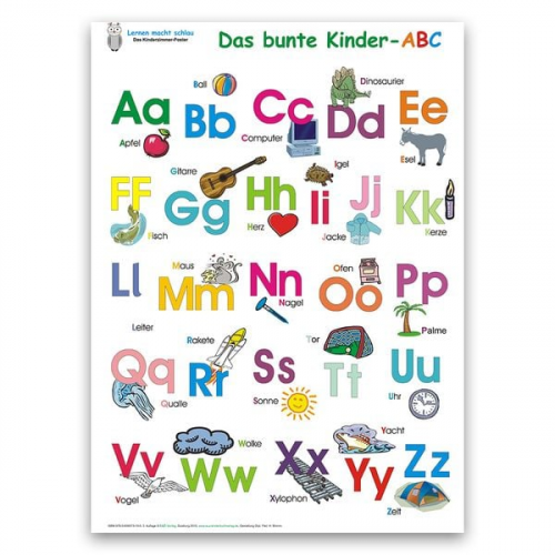 Das bunte Kinder-ABC