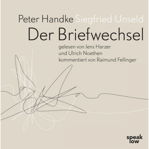 Peter Handke Siegfried Unseld - Der Briefwechsel