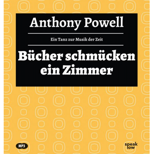 Anthony Powell - Bücher schmücken ein Zimmer