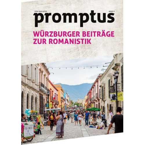 Promptus - Würzburger Beiträge zur Romanistik