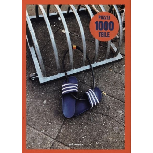 1.000 Teile Puzzle Urban Notes. Motiv "Badelatschen"
