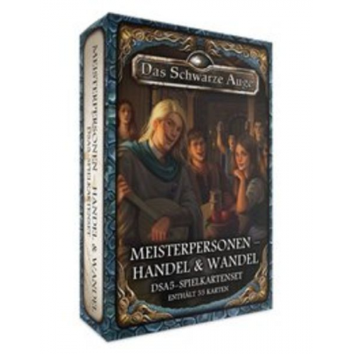 Das Schwarze Auge, DSA5-Spielkartenset Aventurische Meisterpersonen - Handel & Wandel