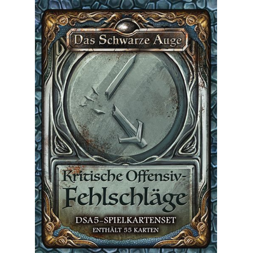 DSA5 Spielkartenset Kritische Offensiv-Fehlschläge