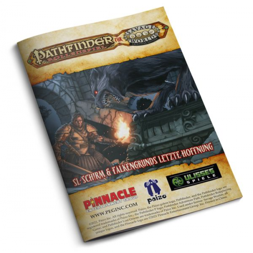 Pathfinder für Savage Worlds - SL-Schirm + Falkengrund