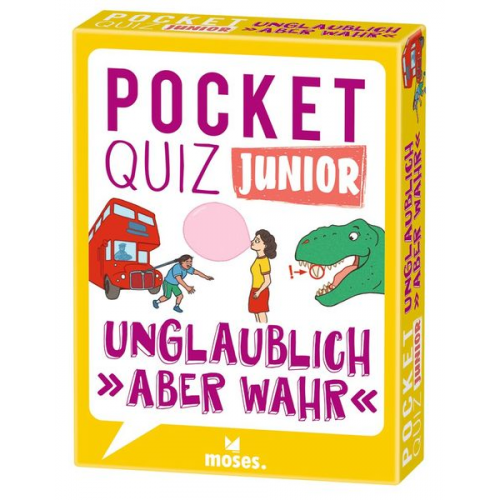 Moses. - Pocket Quiz junior Unglaublich, aber wahr