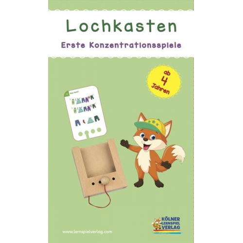 Lochkasten Box Erste Konzentrationsspiele