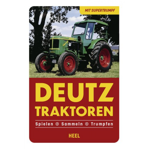 Quartett Deutz Traktoren. Kartenspiel für Traktor-Fans