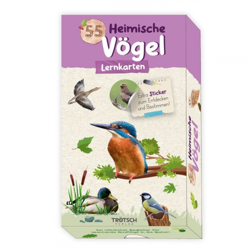 Trötsch 55 Lernkarten Heimische Vögel