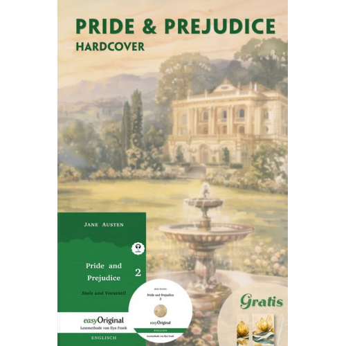 Jane Austen - Pride and Prejudice / Stolz und Vorurteil - Hardcover Teil 2 (Buch + MP3-Audio-CD + exklusive Extras) - Frank-Lesemethode