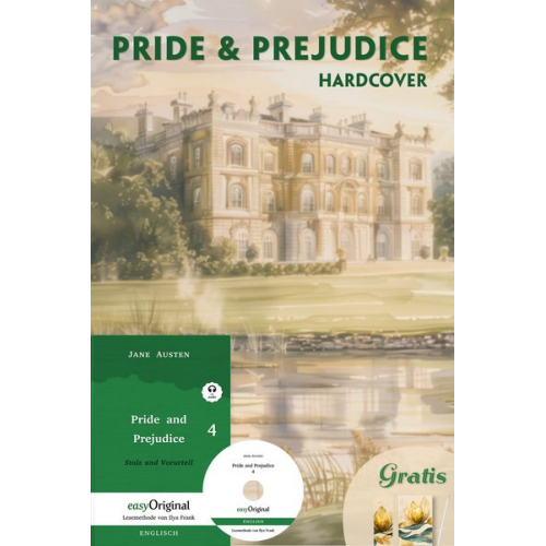 Jane Austen - Pride and Prejudice / Stolz und Vorurteil - Hardcover Teil 4 (Buch + MP3-Audio-CD + exklusive Extras) - Frank-Lesemethode