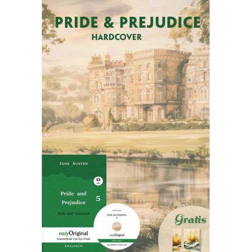 Jane Austen - Pride and Prejudice / Stolz und Vorurteil - Hardcover Teil 5 (Buch + MP3-Audio-CD + exklusive Extras) - Frank-Lesemethode