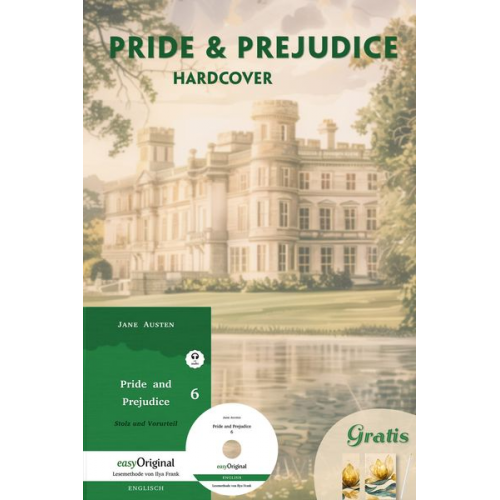 Jane Austen - Pride and Prejudice / Stolz und Vorurteil - Hardcover Teil 6 (Buch + MP3-Audio-CD + exklusive Extras) - Frank-Lesemethode