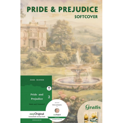 Jane Austen - Pride and Prejudice / Stolz und Vorurteil - Softcover Teil 2 (Buch + MP3-Audio-CD + exklusive Extras) - Frank-Lesemethode