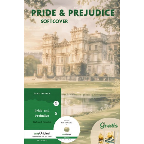 Jane Austen - Pride and Prejudice / Stolz und Vorurteil - Softcover Teil 5 (Buch + MP3-Audio-CD + exklusive Extras) - Frank-Lesemethode