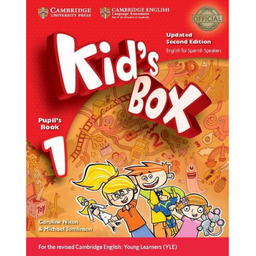 Caroline Nixon Michael Tomlinson Kirstie Grainger - Kid's Box Level 1 Pupil's Book with My Home Booklet Updated English for Spanish Speakers