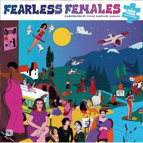 Fearless Females: 1000 Piece Jigsaw Puzzle