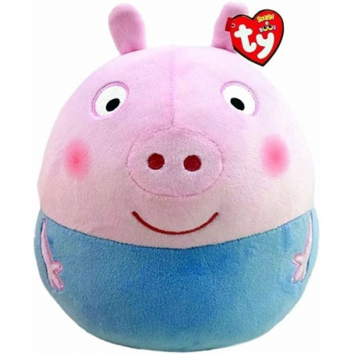 Ty - Squishy Beanies Licensed - Peppa Pig - Freund George, 20 cm