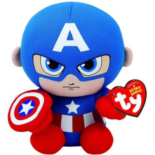 Ty - Beanie Babies Licensed - Marvel - Captain America, regular