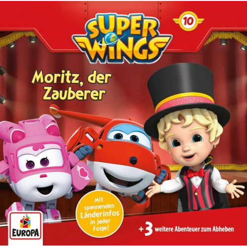 Super Wings 10. Moritz, der Zauberer/CD