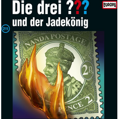 Die drei ??? und der Jadekönig. Tl.211, 2 Schallplatte