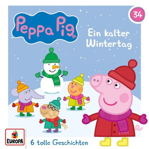 Peppa Pig Hörspiel 34: Ein kalter Wintertag