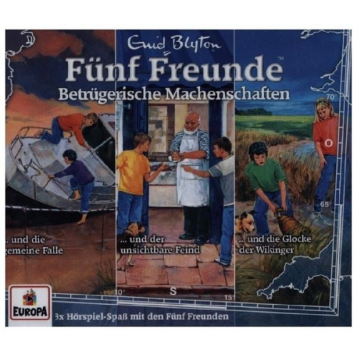 Enid Blyton - Fünf Freunde: 038/3er-Box-Betrügerische Machenschaften (Folg