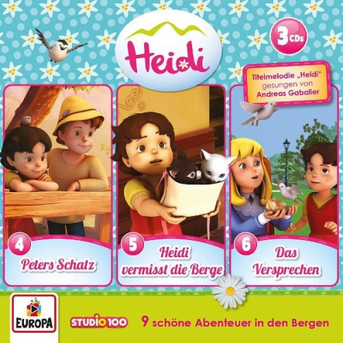 Heidi - Die 2. 3er Box (Folgen 4, 5, 6)
