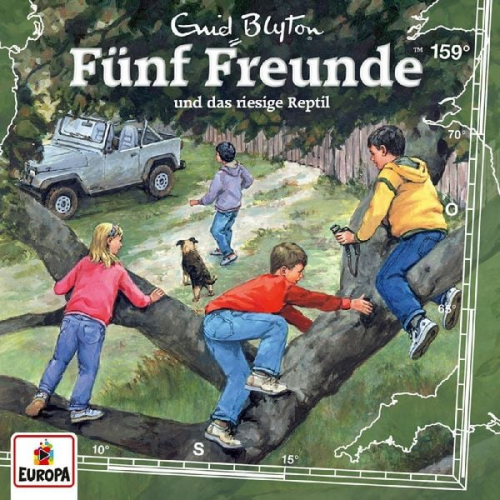 Enid Blyton - Fünf Freunde 159: und das riesige Reptil