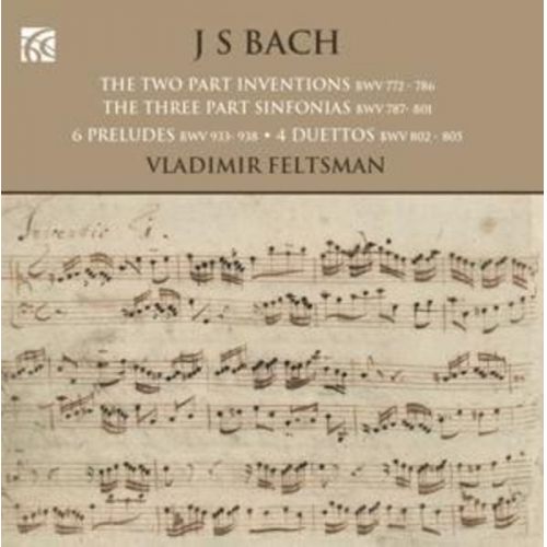 Johann Sebastian Bach - Inventionen und Sinfonien BWV 772-801/+