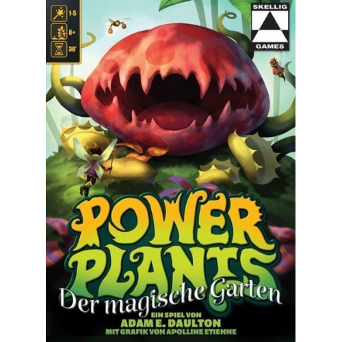 Asmodee SKED0018 - Power Plants, Der magische Garten, Kennerspiel, Skellig Games